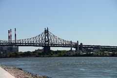 41 New York City Roosevelt Island Franklin D Roosevelt Four Freedoms Park View To The Transcanada Ravenswood Power Plant in Queens, The East River and The Ed Koch Queensboro Bridge.jpg